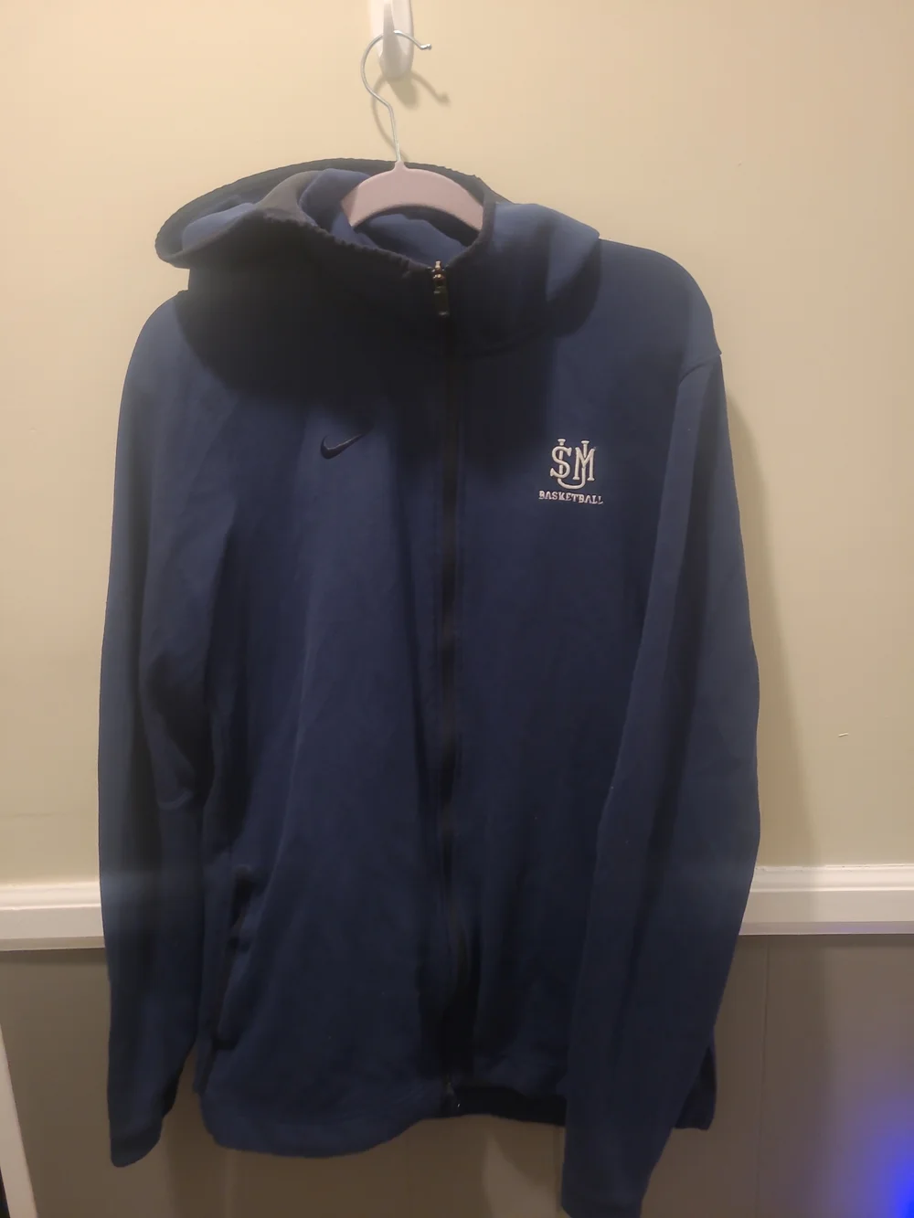 Nike Men's Showtime Full Zip Hoodie LT Custom Embroidery